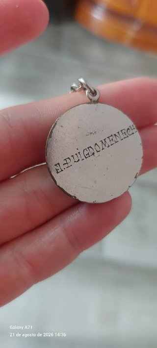 Escudo artesanal FCB antiguo