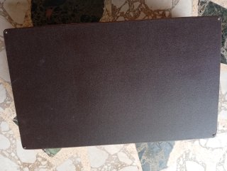 Caja antigua polipiel para puros y cigarros