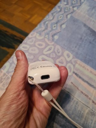 Auriculares HTC Plateados y Blancos