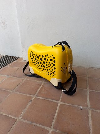Maleta infantil Samsonite amarilla