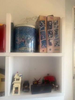 2 Estantes de Pared Blancos