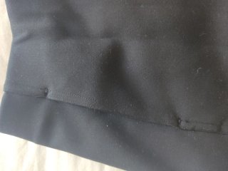 Falda pantalón negra mujer