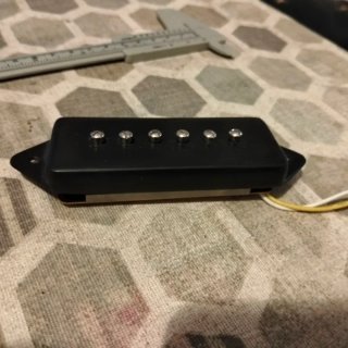 Set di pastiglie P90 per chitarra. Fatte a mano. Alnico
