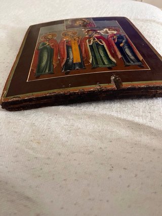 Icono religioso ruso antiguo