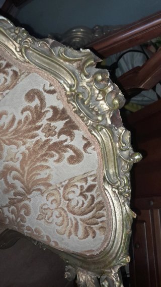 Salotto e specchiera anni '70