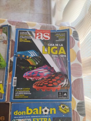 Lote de 10 Revistas de fútbol