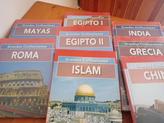 Grandes civilizaciones, 10 vols.