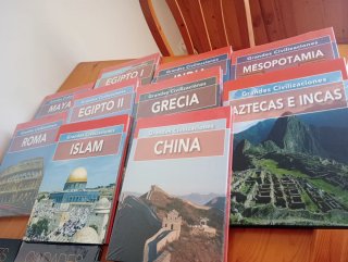 Grandes civilizaciones, 10 vols.