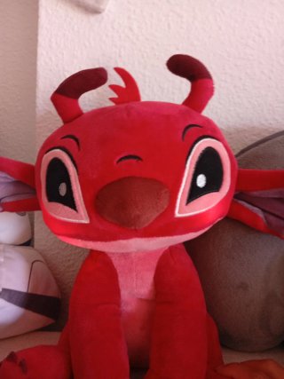 Peluche Stich Rosa con Luz