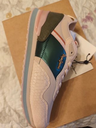 Zapatillas Pepe Jeans Verde y Rosa