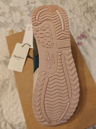 Zapatillas Pepe Jeans Verde y Rosa