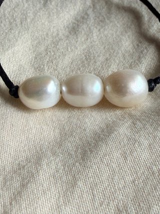 Pulsera de perlas cultivadas