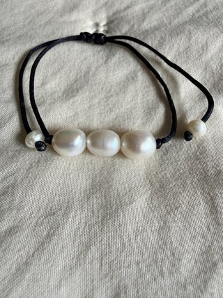 Pulsera de perlas cultivadas
