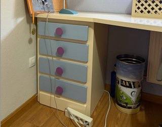 Conjunto dormitorio juvenil 6 muebles