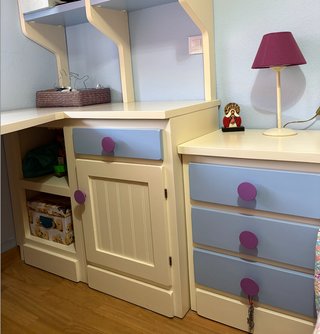 Conjunto dormitorio juvenil 6 muebles