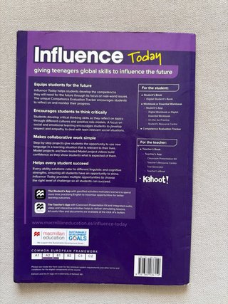 INFLUENCE TODAY 2 Student's book: libro de text...