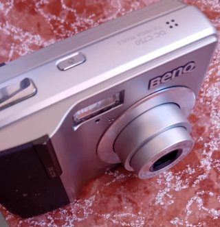 Cámara Digital BenQ DC C750 Plata