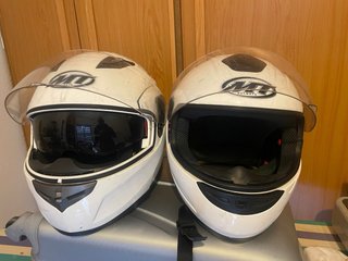 Casco de moto MT Helmets blanco