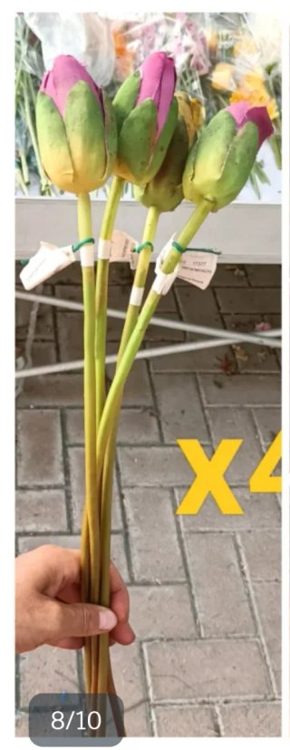 Bocciolo Tulipano XL Artificiale