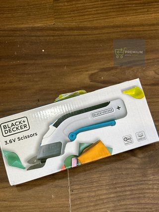 BLACK+DECKER Tijeras 3,6v, Gatillo extralargo