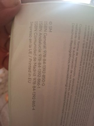 Libro de texto de 3 E.S.O Matemativas