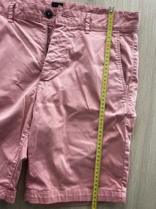 Bermuda chino BOSS rosa/salmón hombre