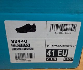 Zapatos de trabajo Robusta negros