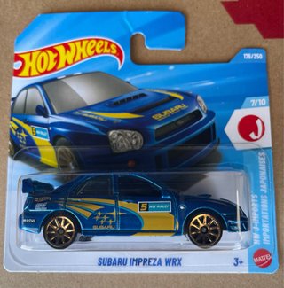 Hot Wheels Subaru Impreza WRX HW J-Imports