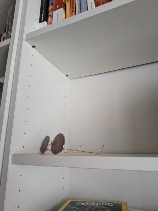 Librería Billy Oxberg Ikea Blanca