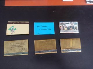 Lote 6 cajas de cerillas grandes