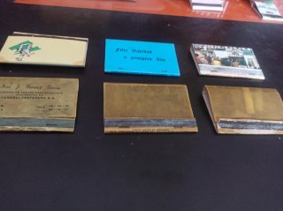 Lote 6 cajas de cerillas grandes