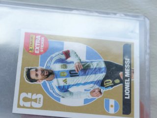 Cromo Panini Extra FIFA Lionel Messi
