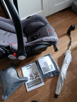 Carrito de bebé Asalvo Sydney (Trío) + Extras