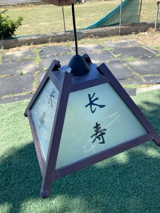 Lámpara colgante estilo oriental