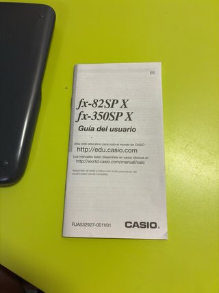 Calculadora Casio fx-82SPX Iberia