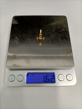 Colgante Oro 18k -Cruz- 1,62gr
