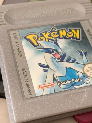 Pokémon Plata Game Boy Nintendo