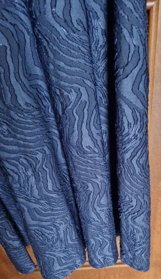 Vestito donna elegante blu