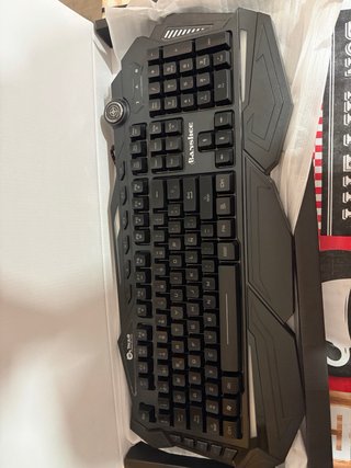 Teclado Gaming Talius Banshee Negro/Rojo