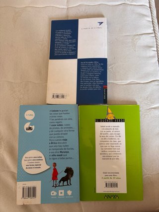 Pack tres libros infantiles (7-10 años)