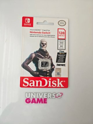 Nuevo tarjeta micro sd 128GB Fortnite Nintendo