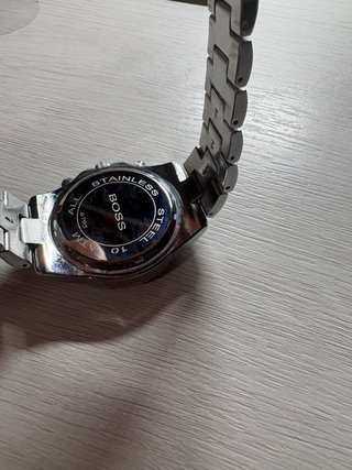 Reloj Hugo Boss Cronógrafo Azul y Plateado