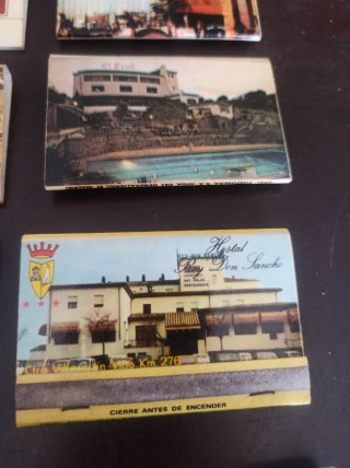 Colección 8 Cajas Cerillas Hoteles España