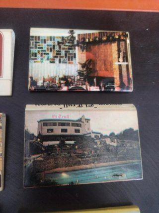 Colección 8 Cajas Cerillas Hoteles España