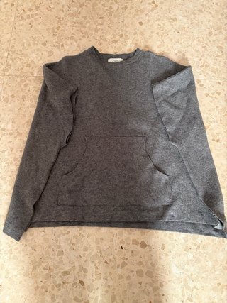 Poncho Zara Gris Talla Única