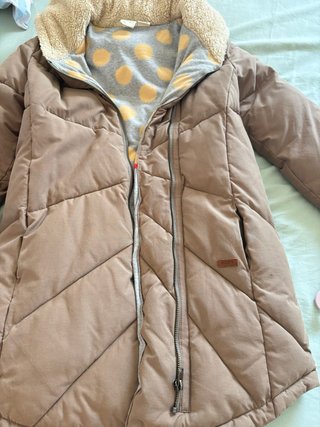 Roxy Chaquetón Invierno Marrón Talla 14 años /S