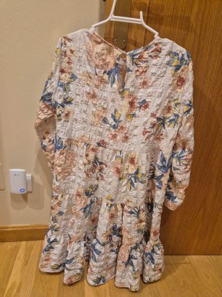 Vestido Zara manga larga talla S