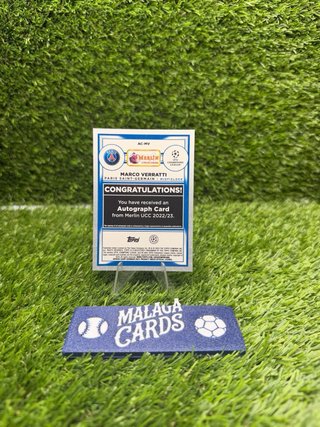 Marco Verratti – Topps Merlin 2022-23 – Autógrafo