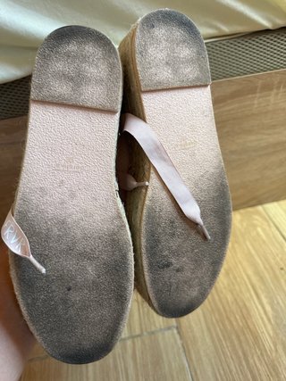 Zapatillas Bershka plataforma rosa