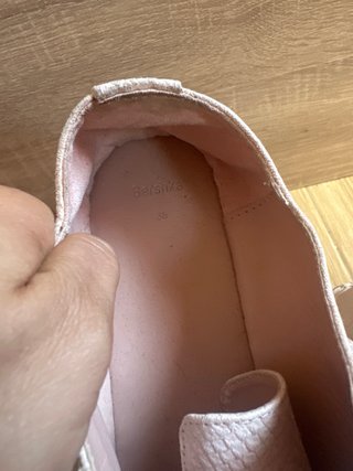 Zapatillas Bershka plataforma rosa